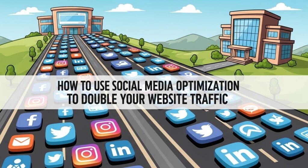 How to Use Social Media Optimization to Double Your Website Traffic
